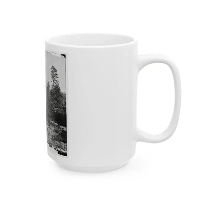Atlanta, Georgia. Fortifications (U.S. Civil War) White Coffee Mug - Go Mug Yourself