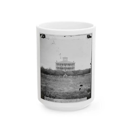 Atlanta, Georgia. House-2 (U.S. Civil War) White Coffee Mug 15oz - Go Mug Yourself