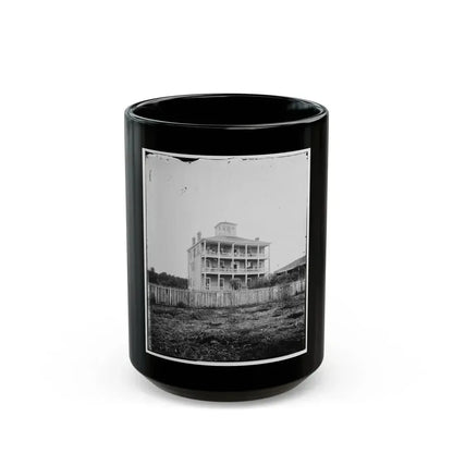 Atlanta, Georgia. House (U.S. Civil War) Black Coffee Mug 15oz - Go Mug Yourself