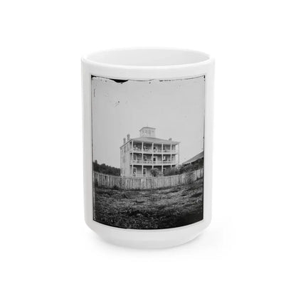 Atlanta, Georgia. House (U.S. Civil War) White Coffee Mug 15oz - Go Mug Yourself