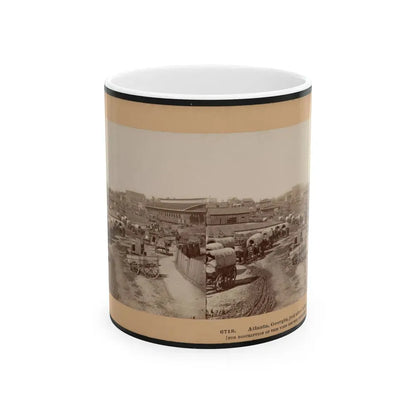 Atlanta, Georgia, Just After Its Capture (U.S. Civil War) White Coffee Mug 11oz - Go Mug Yourself