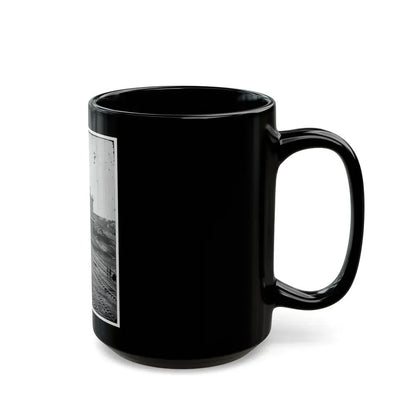 Atlanta, Georgia. Railroad Roundhouse (U.S. Civil War) Black Coffee Mug - Go Mug Yourself