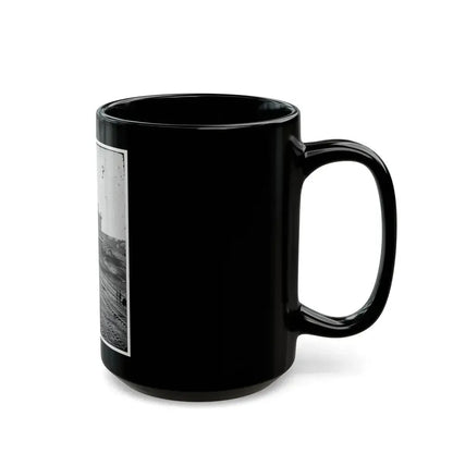 Atlanta, Georgia. Railroad Roundhouse (U.S. Civil War) Black Coffee Mug - Go Mug Yourself