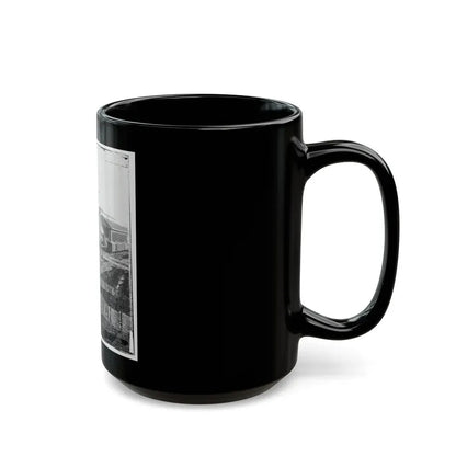 Atlanta, Georgia. Railroad Yards (U.S. Civil War) Black Coffee Mug - Go Mug Yourself