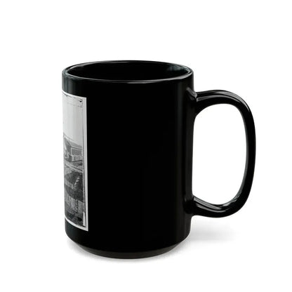 Atlanta, Georgia. Railroad Yards (U.S. Civil War) Black Coffee Mug - Go Mug Yourself