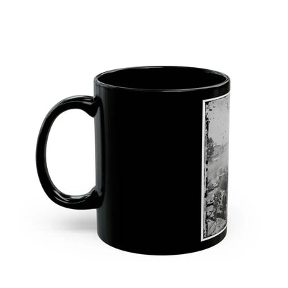 Atlanta, Georgia. Sherman's Men Destroying Railroad-2 (U.S. Civil War) Black Coffee Mug - Go Mug Yourself