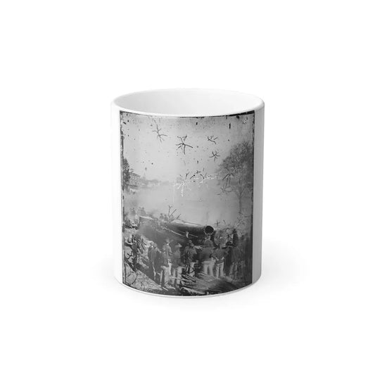 Atlanta, Georgia. Sherman's Men Destroying Railroad-2 (U.S. Civil War) Color Changing Coffee Mug 11oz Default Title - Go Mug Yourself