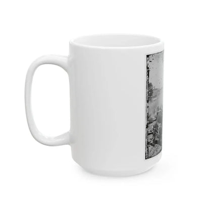 Atlanta, Georgia. Sherman's Men Destroying Railroad-2 (U.S. Civil War) White Coffee Mug - Go Mug Yourself