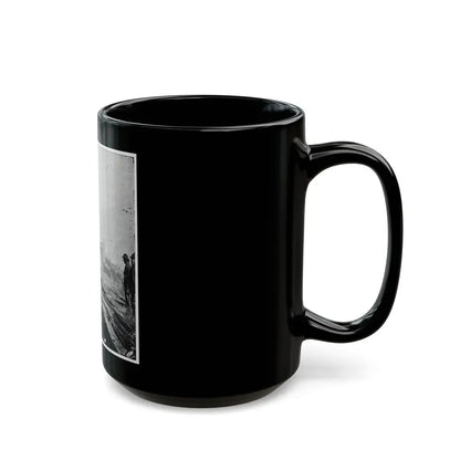 Atlanta, Georgia. Sherman's Men Destroying Railroad (U.S. Civil War) Black Coffee Mug - Go Mug Yourself