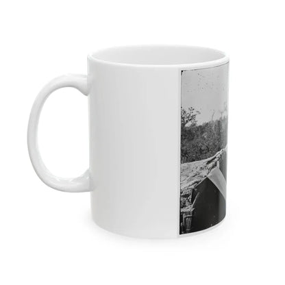 Atlanta, Georgia. Sherman's Men In Confederate Fort (U.S. Civil War) White Coffee Mug - Go Mug Yourself