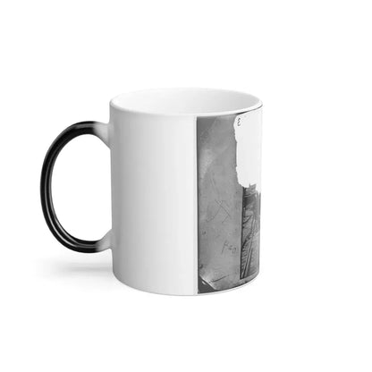 Atlanta, Georgia. Sherman's Men Tearing Up Railroad Track (U.S. Civil War) Color Changing Coffee Mug 11oz - Go Mug Yourself
