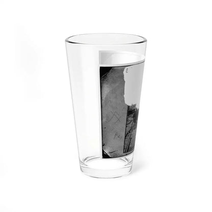 Atlanta, Georgia. Sherman's Men Tearing Up Railroad Track (U.S. Civil War) Pint Glass 16oz - Go Mug Yourself