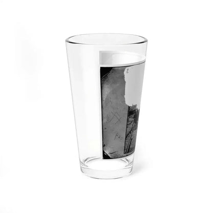 Atlanta, Georgia. Sherman's Men Tearing Up Railroad Track (U.S. Civil War) Pint Glass 16oz - Go Mug Yourself