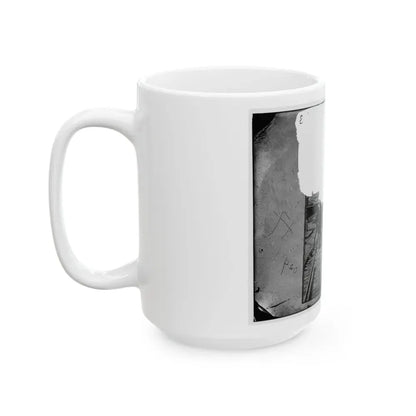 Atlanta, Georgia. Sherman's Men Tearing Up Railroad Track (U.S. Civil War) White Coffee Mug - Go Mug Yourself