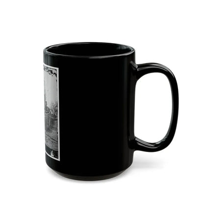 Atlanta, Georgia. Street In Atlanta (House Next To Church Used As Sherman's Headquarters (U.S. Civil War) Black Coffee Mug - Go Mug Yourself