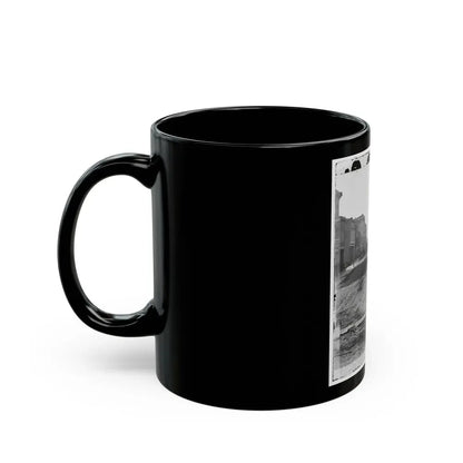 Atlanta, Georgia. Street View (U.S. Civil War) Black Coffee Mug - Go Mug Yourself