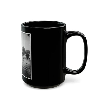 Atlanta, Georgia (Vicinity). Bomb-Proof Shelter (U.S. Civil War) Black Coffee Mug - Go Mug Yourself
