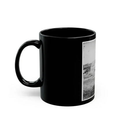 Atlanta, Georgia (Vicinity). Bomb-Proof Shelter (U.S. Civil War) Black Coffee Mug - Go Mug Yourself