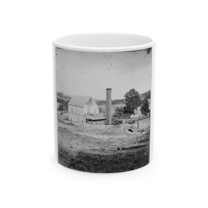 Atlanta, Georgia (Vicinity). Bomb-Proof Shelter (U.S. Civil War) White Coffee Mug 11oz - Go Mug Yourself