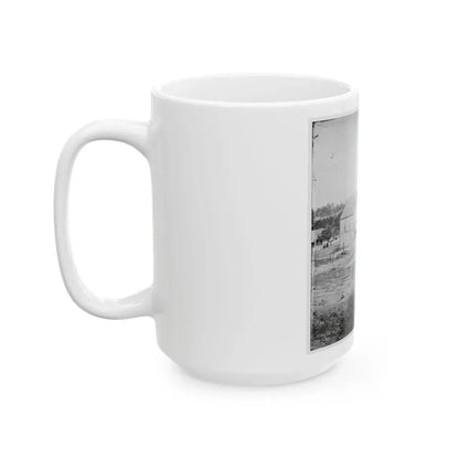 Atlanta, Georgia (Vicinity). Bomb-Proof Shelter (U.S. Civil War) White Coffee Mug - Go Mug Yourself