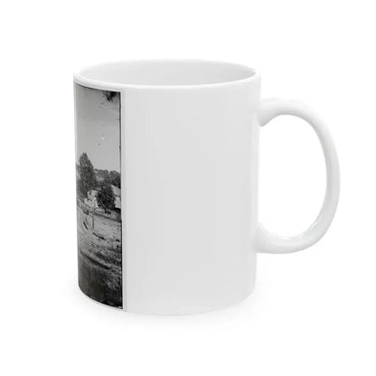 Atlanta, Georgia (Vicinity). Bomb-Proof Shelter (U.S. Civil War) White Coffee Mug - Go Mug Yourself