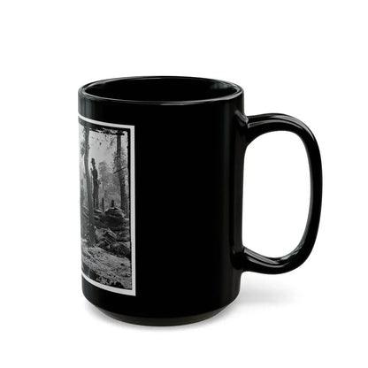 Atlanta, Georgia (Vicinity). Federal Pickets Before The City (U.S. Civil War) Black Coffee Mug - Go Mug Yourself