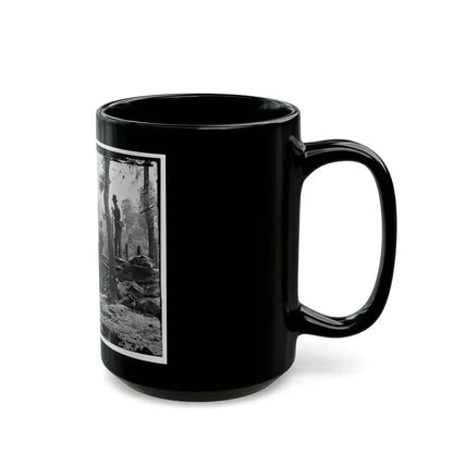 Atlanta, Georgia (Vicinity). Federal Pickets Before The City (U.S. Civil War) Black Coffee Mug - Go Mug Yourself