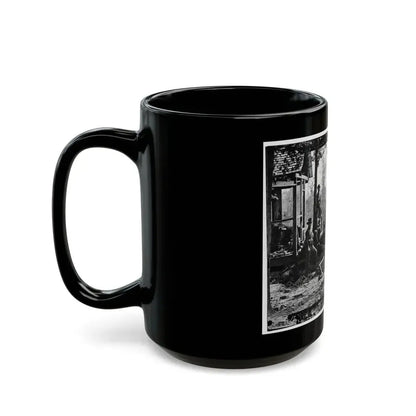 Atlanta, Georgia (Vicinity). Federal Pickets Before The City (U.S. Civil War) Black Coffee Mug - Go Mug Yourself