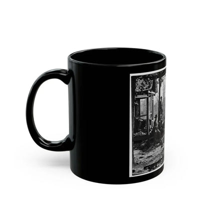 Atlanta, Georgia (Vicinity). Federal Pickets Before The City (U.S. Civil War) Black Coffee Mug - Go Mug Yourself
