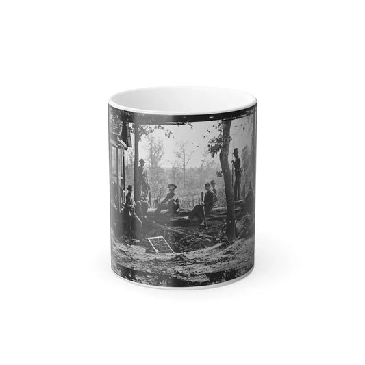 Atlanta, Georgia (Vicinity). Federal Pickets Before the City (U.S. Civil War) Color Changing Coffee Mug 11oz Default Title - Go Mug Yourself