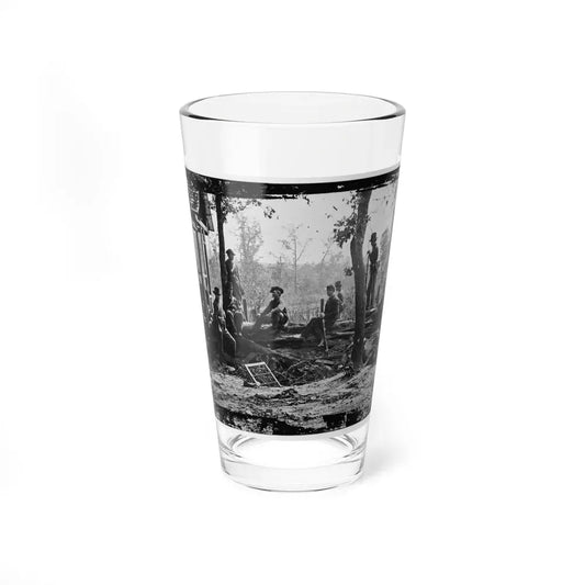 Atlanta, Georgia (Vicinity). Federal Pickets Before The City (U.S. Civil War) Pint Glass 16oz 16oz - Go Mug Yourself