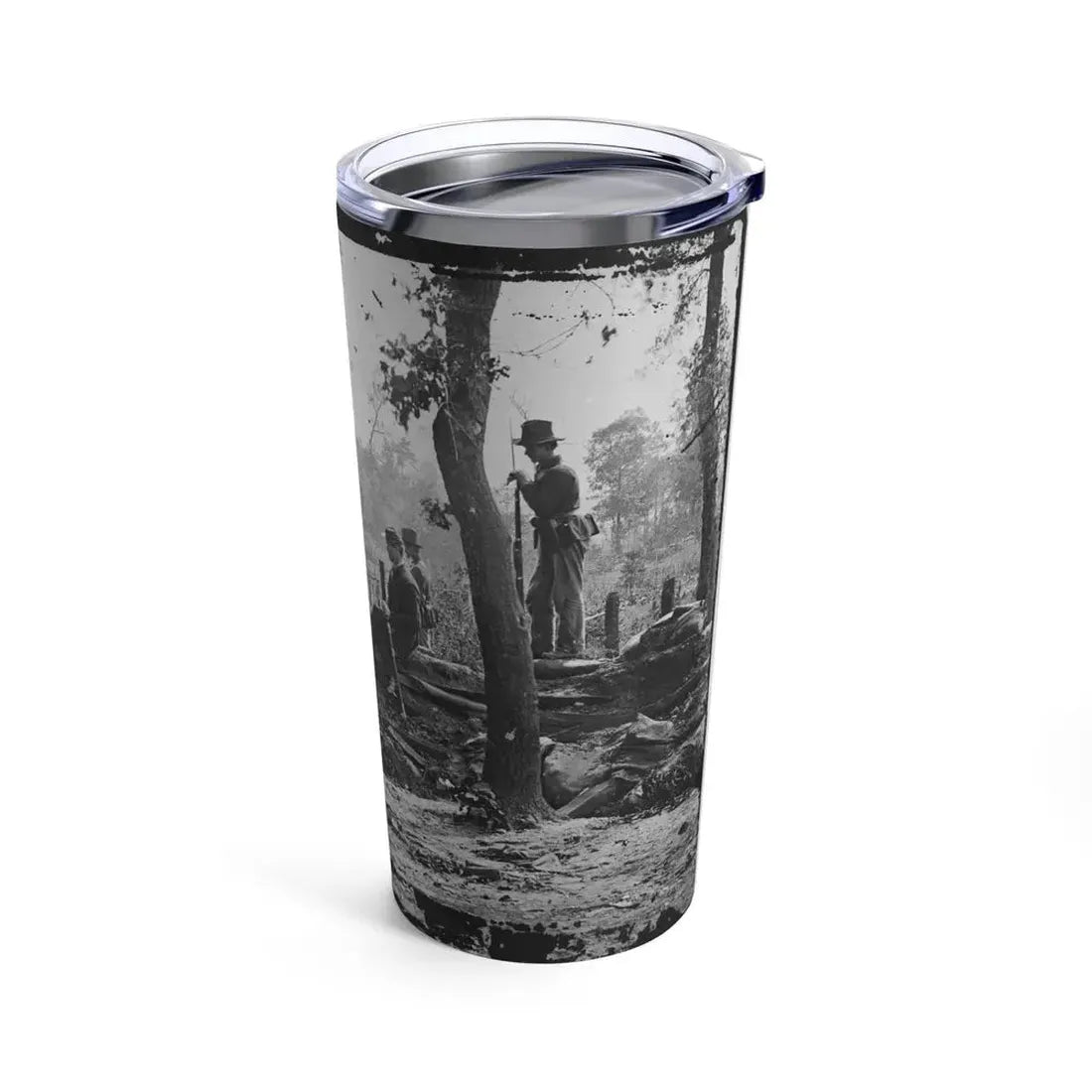 Atlanta, Georgia (Vicinity). Federal Pickets Before The City (U.S. Civil War) Tumbler 20oz - Go Mug Yourself