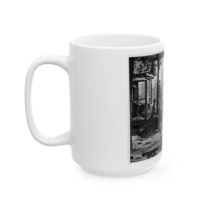 Atlanta, Georgia (Vicinity). Federal Pickets Before The City (U.S. Civil War) White Coffee Mug - Go Mug Yourself
