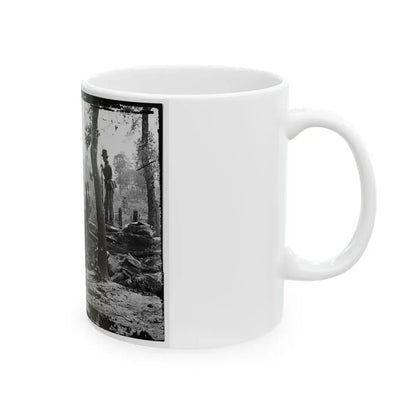 Atlanta, Georgia (Vicinity). Federal Pickets Before The City (U.S. Civil War) White Coffee Mug - Go Mug Yourself