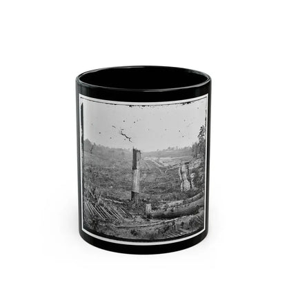 Atlanta, Georgia (Vicinity). Fortifications (U.S. Civil War) Black Coffee Mug 11oz - Go Mug Yourself