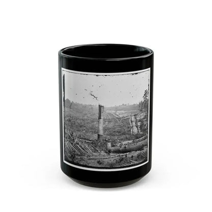 Atlanta, Georgia (Vicinity). Fortifications (U.S. Civil War) Black Coffee Mug 15oz - Go Mug Yourself