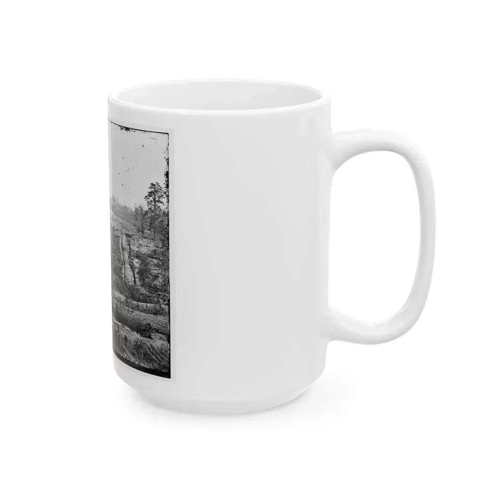 Atlanta, Georgia (Vicinity). Fortifications (U.S. Civil War) White Coffee Mug - Go Mug Yourself