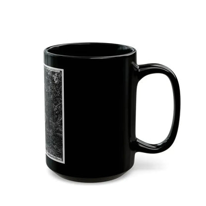 Atlanta, Georgia (Vicinity). Spot In Woods Where Gen. James B. Mcpherson Was Killed, July 22, 1864-2 (U.S. Civil War) Black Coffee Mug - Go Mug Yourself