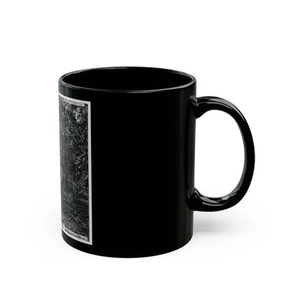 Atlanta, Georgia (Vicinity). Spot In Woods Where Gen. James B. Mcpherson Was Killed, July 22, 1864-2 (U.S. Civil War) Black Coffee Mug - Go Mug Yourself