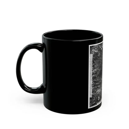 Atlanta, Georgia (Vicinity). Spot In Woods Where Gen. James B. Mcpherson Was Killed, July 22, 1864-2 (U.S. Civil War) Black Coffee Mug - Go Mug Yourself