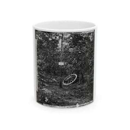 Atlanta, Georgia (Vicinity). Spot In Woods Where Gen. James B. Mcpherson Was Killed, July 22, 1864-2 (U.S. Civil War) White Coffee Mug 11oz - Go Mug Yourself