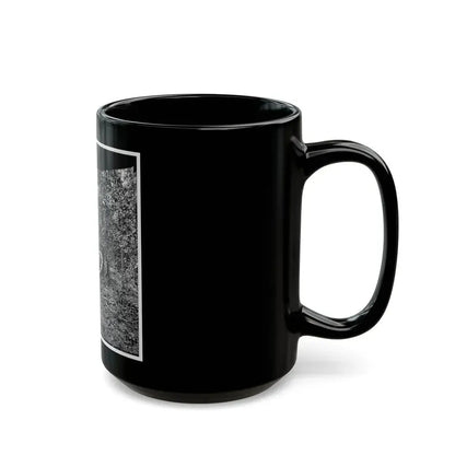 Atlanta, Georgia (Vicinity). Spot In Woods Where Gen. James B. Mcpherson Was Killed, July 22, 1864 (U.S. Civil War) Black Coffee Mug - Go Mug Yourself