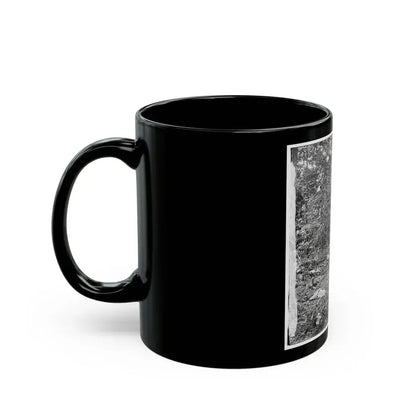 Atlanta, Georgia (Vicinity). Spot In Woods Where Gen. James B. Mcpherson Was Killed, July 22, 1864 (U.S. Civil War) Black Coffee Mug - Go Mug Yourself