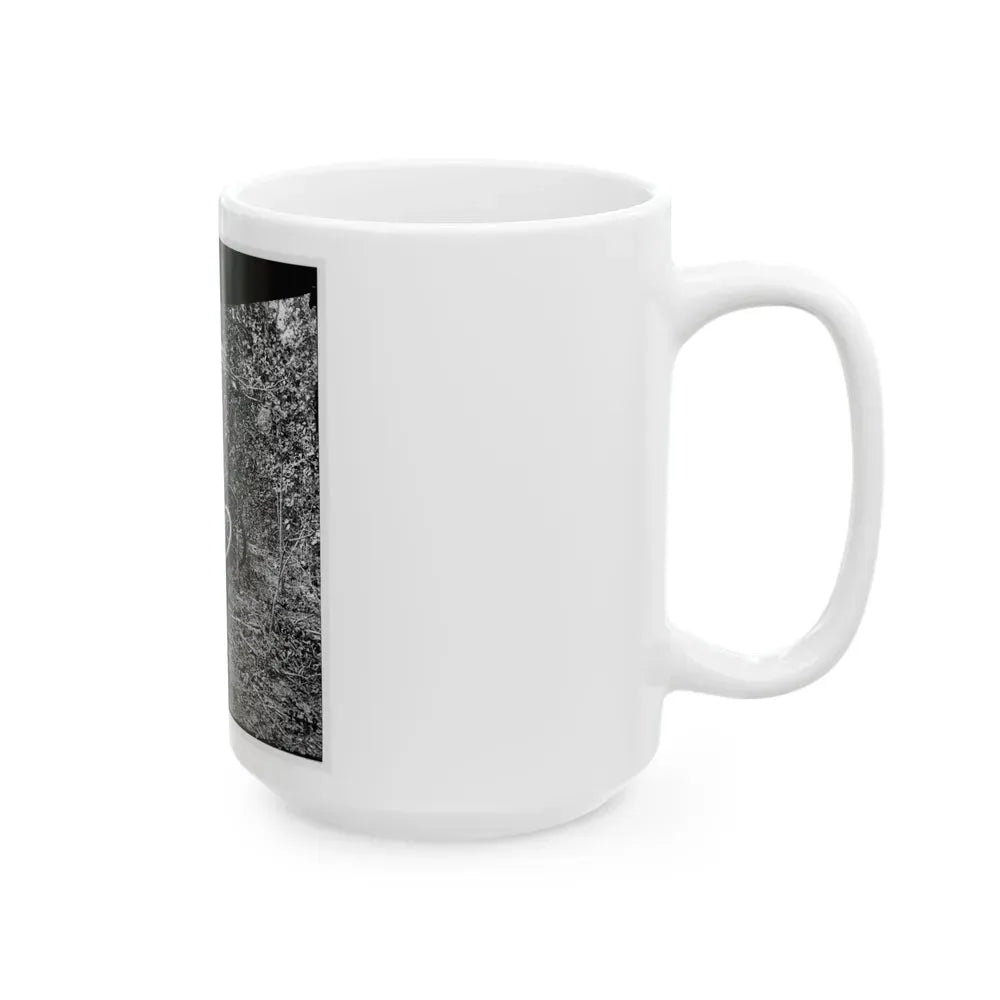 Atlanta, Georgia (Vicinity). Spot In Woods Where Gen. James B. Mcpherson Was Killed, July 22, 1864 (U.S. Civil War) White Coffee Mug - Go Mug Yourself