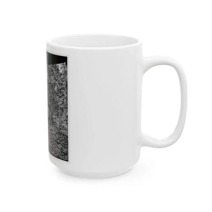 Atlanta, Georgia (Vicinity). Spot In Woods Where Gen. James B. Mcpherson Was Killed, July 22, 1864 (U.S. Civil War) White Coffee Mug - Go Mug Yourself
