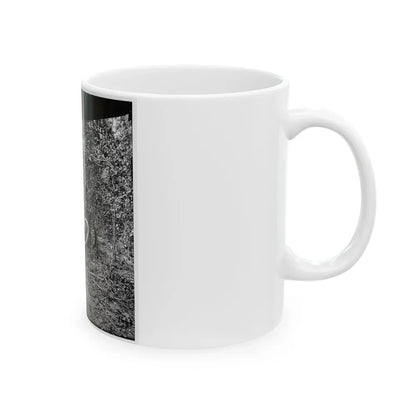 Atlanta, Georgia (Vicinity). Spot In Woods Where Gen. James B. Mcpherson Was Killed, July 22, 1864 (U.S. Civil War) White Coffee Mug - Go Mug Yourself