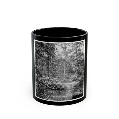 Atlanta, Georgia (Vicinity). Woods Where Gen. James B. Mcpherson Was Killed, July 22, 1864 (U.S. Civil War) Black Coffee Mug 11oz - Go Mug Yourself