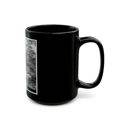 Atlanta, Georgia (Vicinity). Woods Where Gen. James B. Mcpherson Was Killed, July 22, 1864 (U.S. Civil War) Black Coffee Mug - Go Mug Yourself