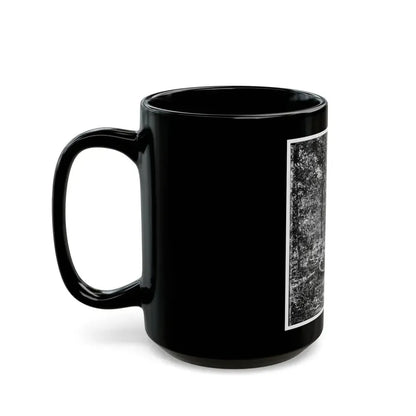 Atlanta, Georgia (Vicinity). Woods Where Gen. James B. Mcpherson Was Killed, July 22, 1864 (U.S. Civil War) Black Coffee Mug - Go Mug Yourself