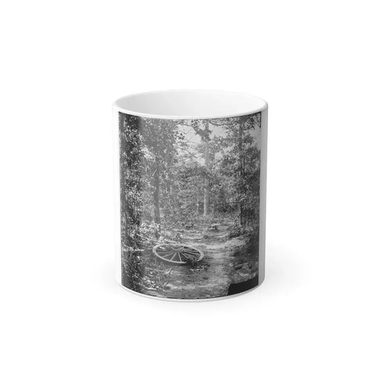 Atlanta, Georgia (Vicinity). Woods Where Gen. James B. Mcpherson Was Killed, July 22, 1864 (U.S. Civil War) Color Changing Coffee Mug 11oz Default Title - Go Mug Yourself